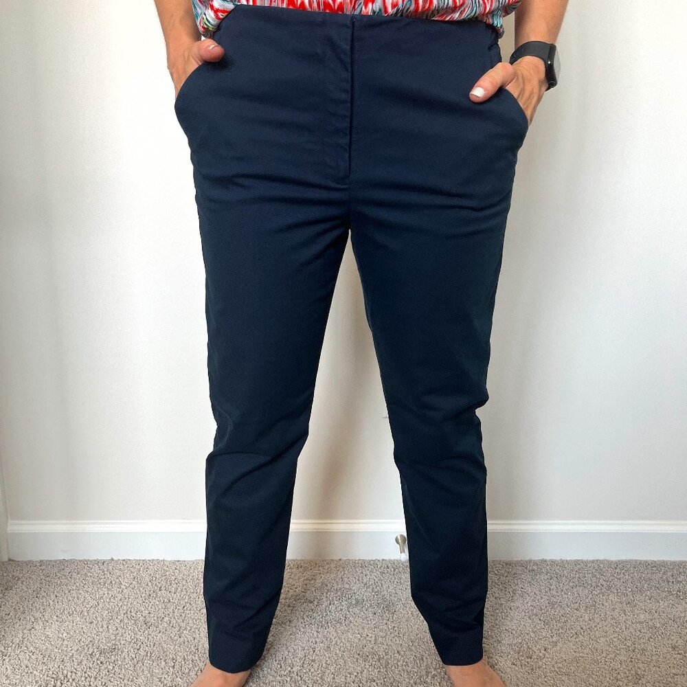 Antonio Melani Navy Trousers – Size 6